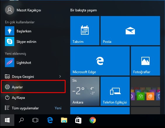 Windows 10 PIN Kaldırma (1)