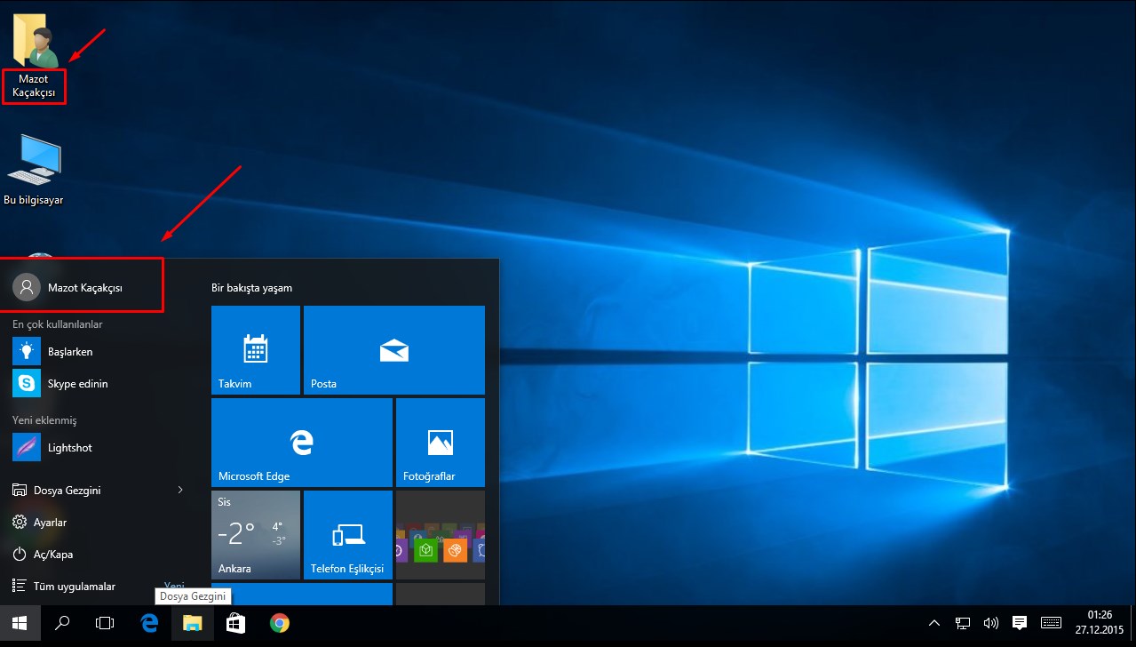 Windows 10 bilgisayar ismi değiştirme