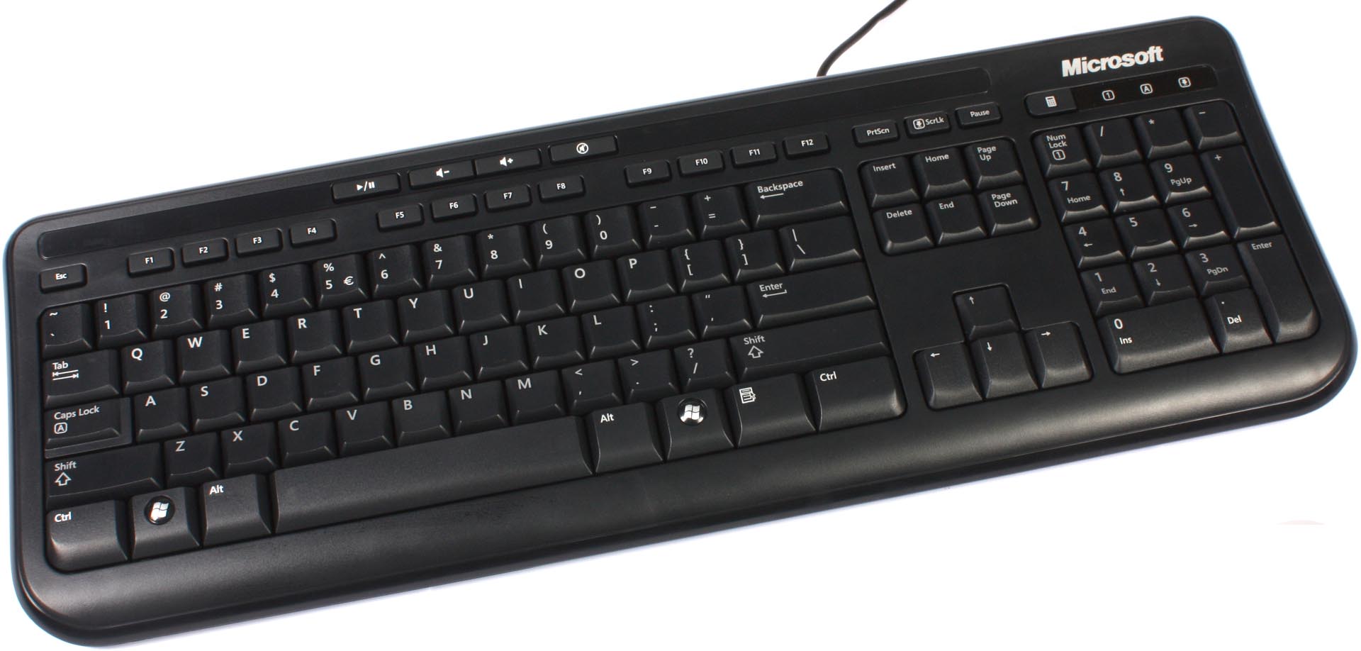 microsoft wired keyboard 600