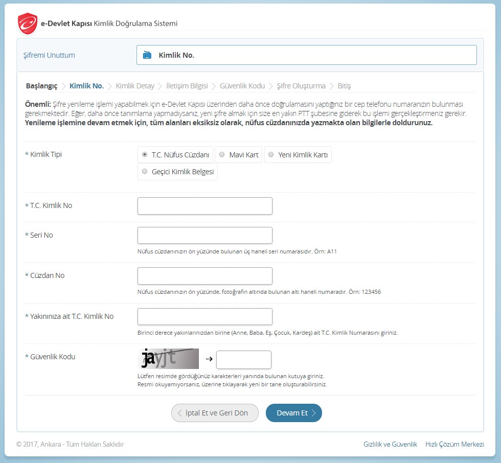 E Devlet Sifremi Unuttum Sifremi Nasil Alabilirim Techworm