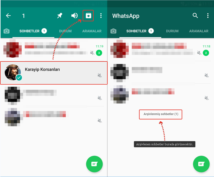 iOS için WhatsApp yedeklerini silme